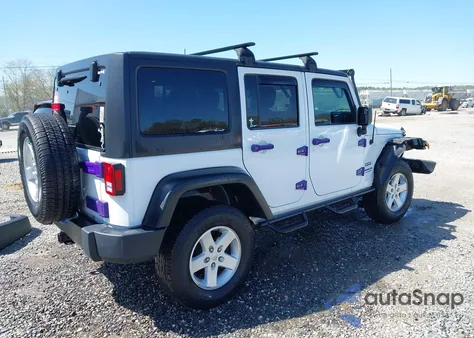 2017 Jeep Wrangler Unlimited Sport 4X4 from USA, damaged, VIN 1C4BJWDG7HL612805